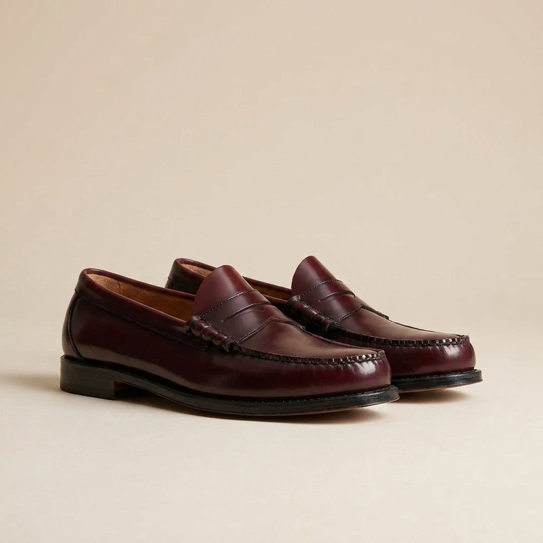 Brown Leather Siracusa Penny Loafer