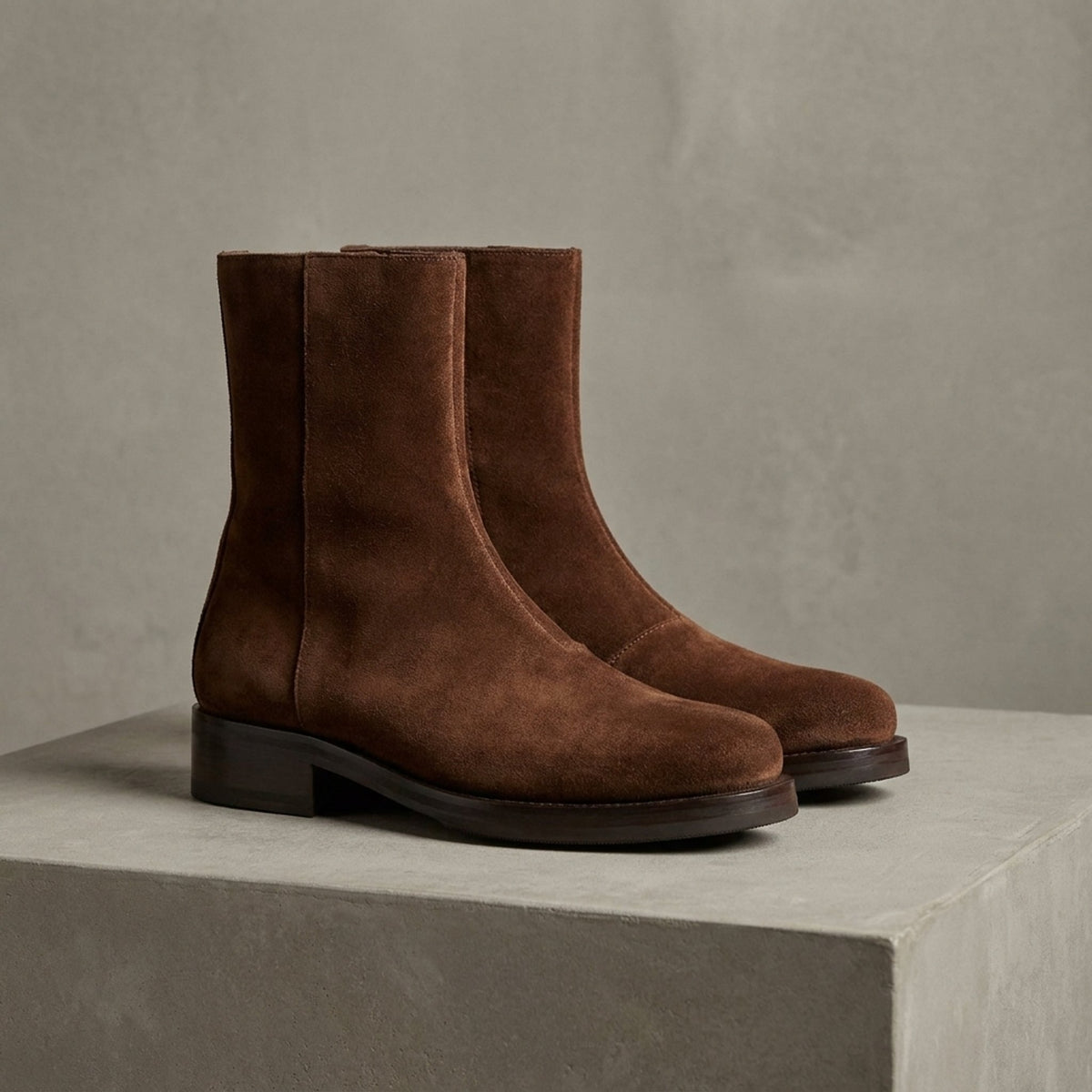 Brown Suede Suvereto Suede Ankle Boot