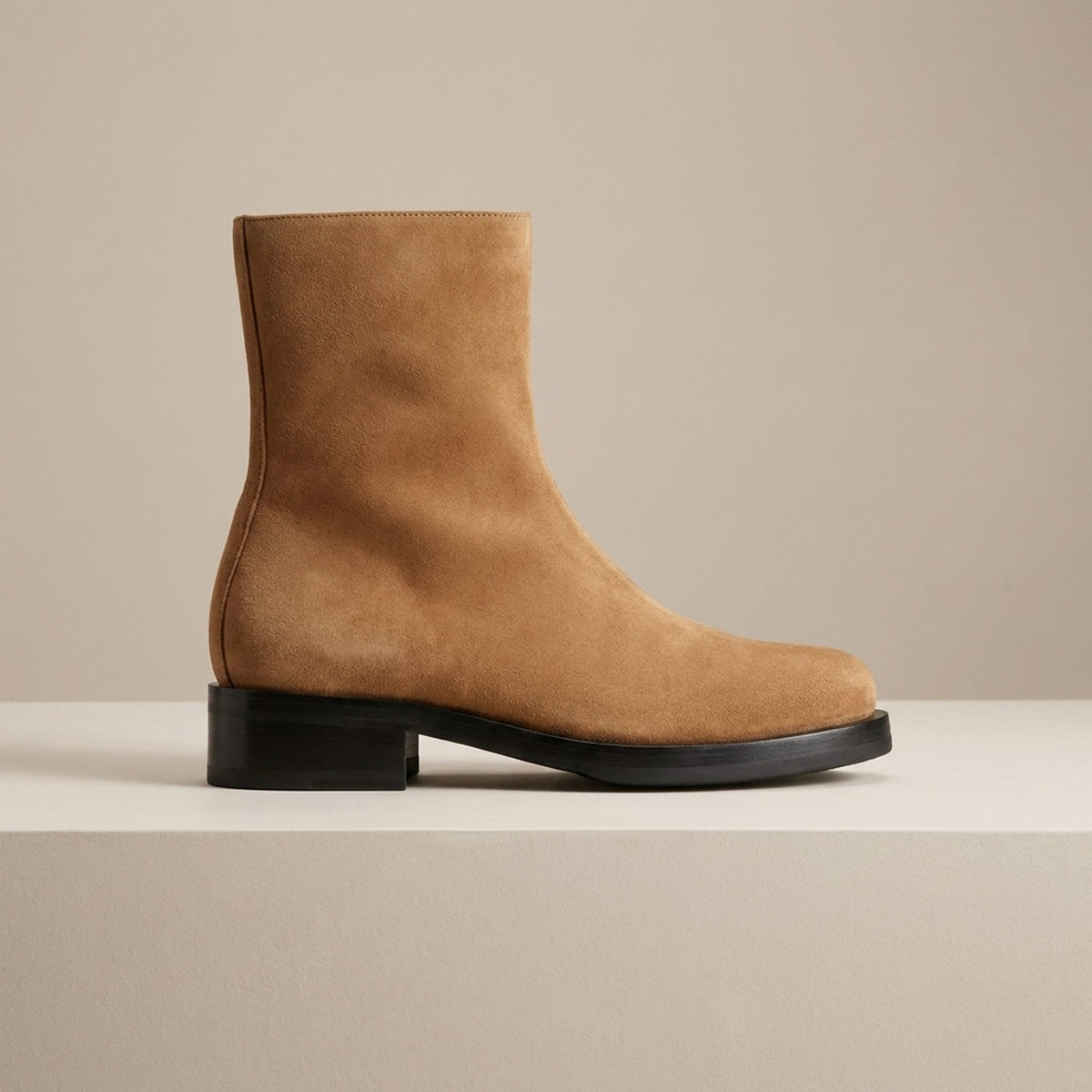 Tan Suede Apuane Suede Ankle Boot