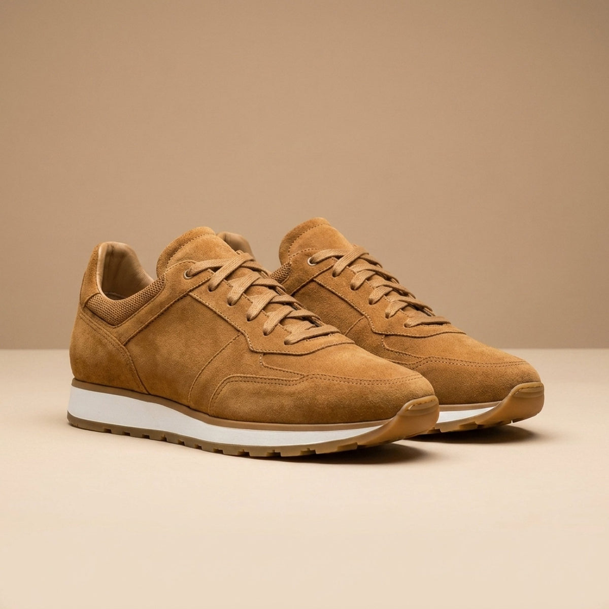 Tan Suede Spoleto Suede Runner