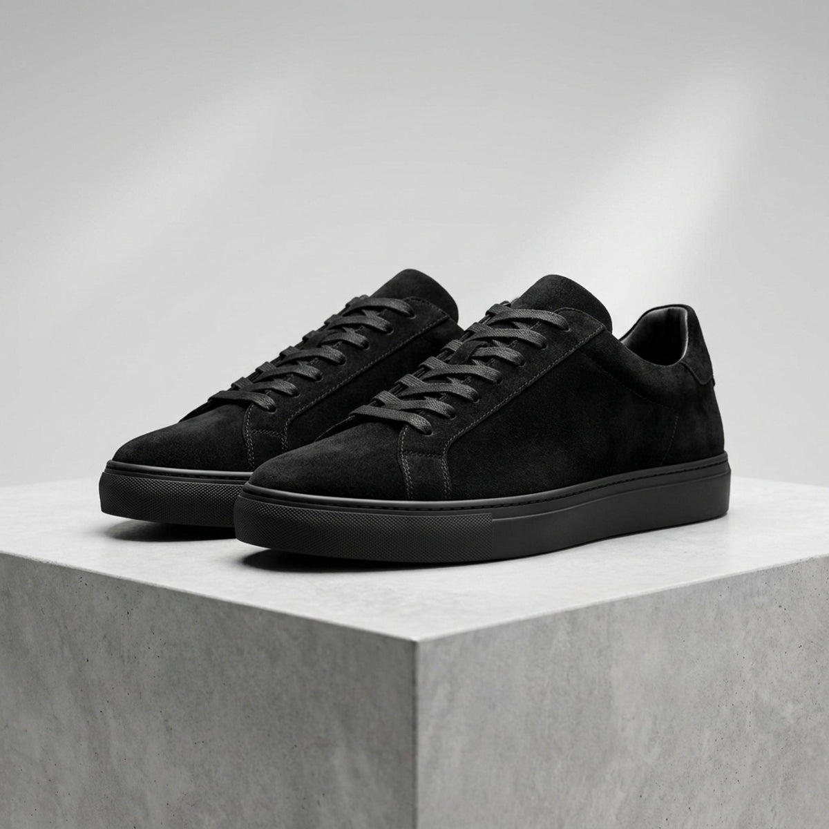 Black Suede Urbino Suede Sneaker