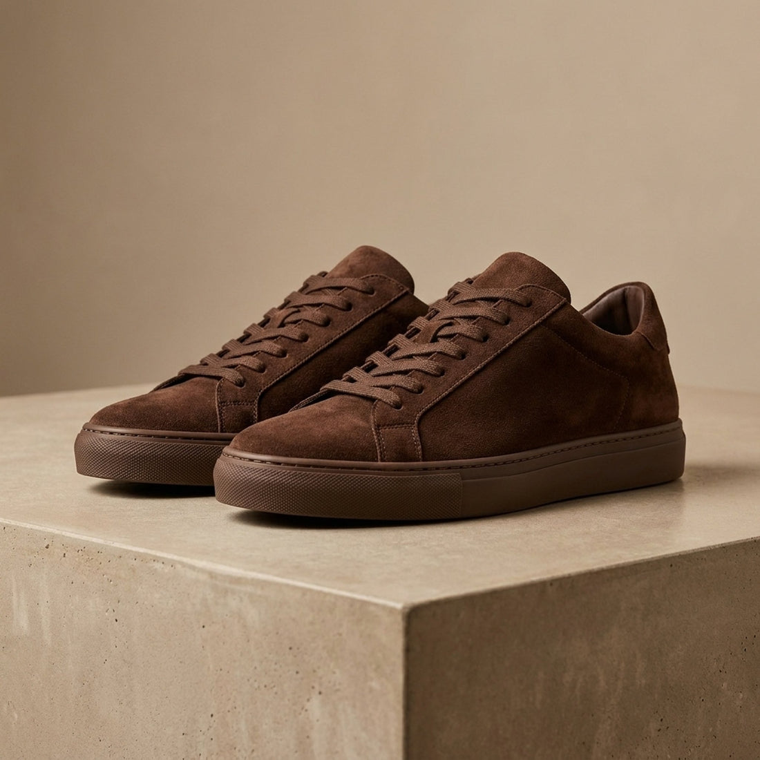 Brown Suede Conero Suede Sneaker
