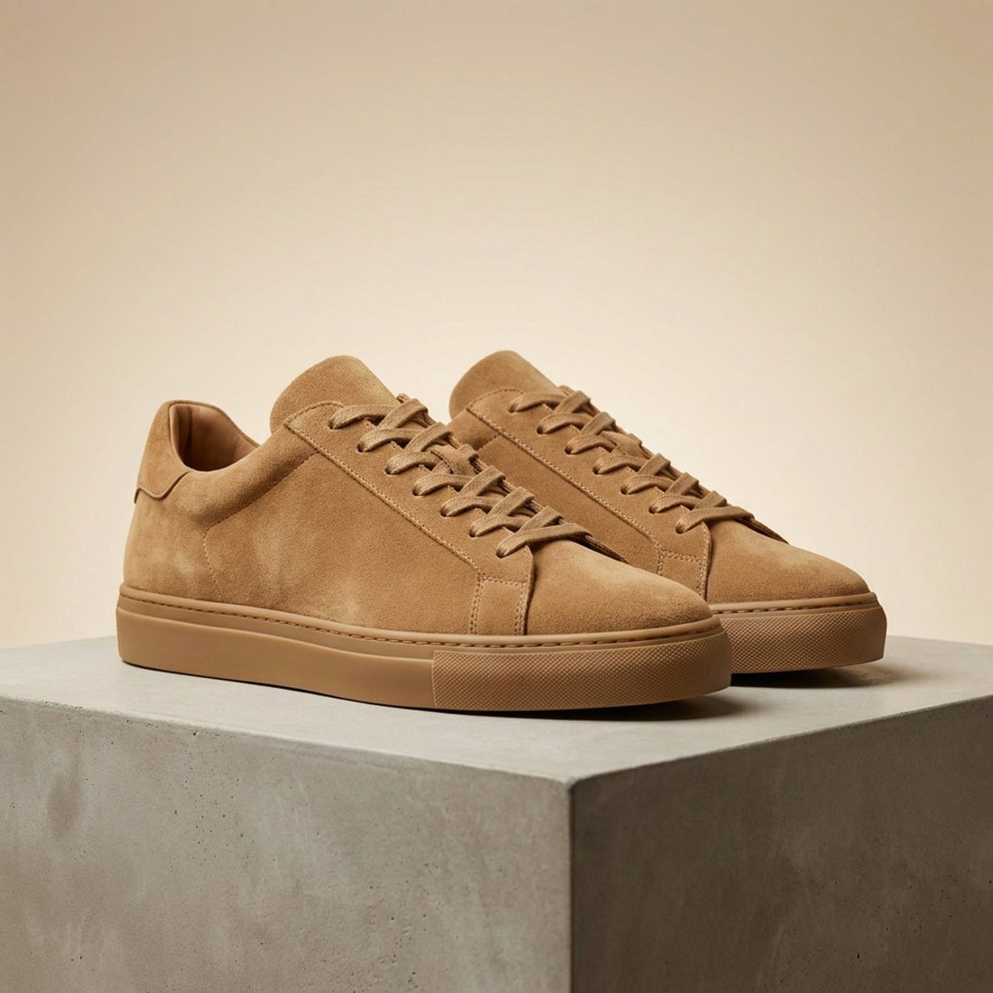 Tan Suede Sannio Suede Sneaker