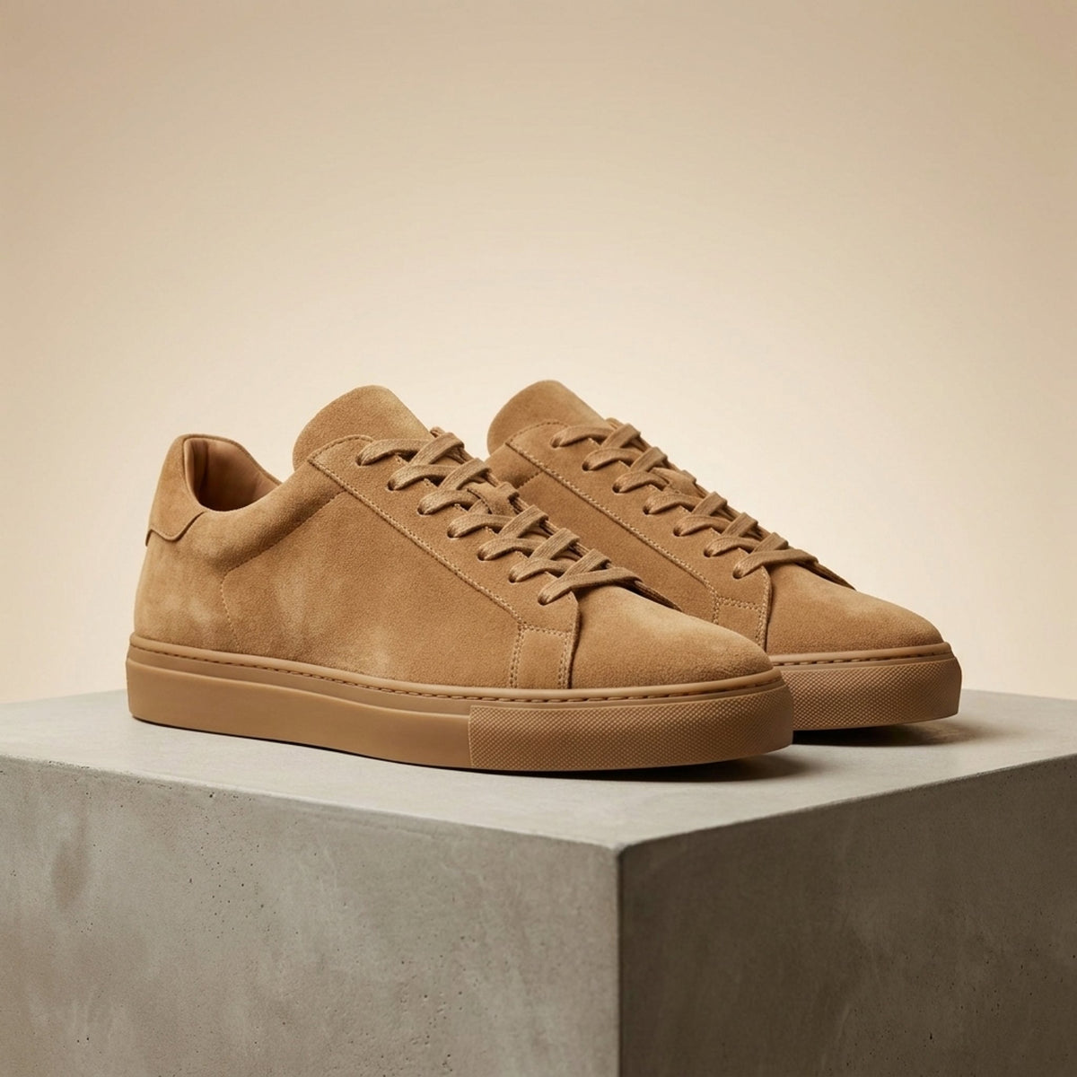 Tan Suede Sannio Suede Sneaker